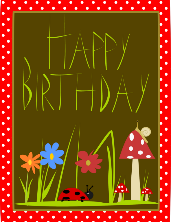 free Happy Birthday card for your friend