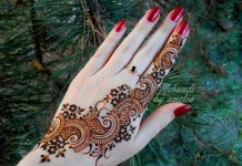 Simple Mehndi Designs for Fingers and Full Hand Images Download