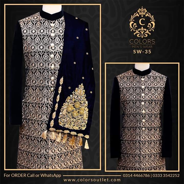 Sherwani Design For Groom Wedding Collection