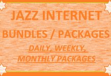 Jazz Internet Packages 2024 Activation Code Bundles SMS WhatsApp