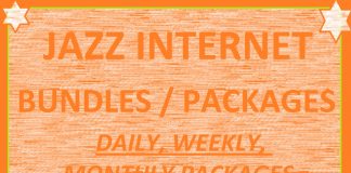 Jazz Internet Packages 2024 Activation Code Bundles SMS WhatsApp