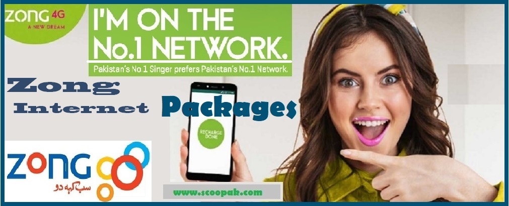 Zong Internet Packages 2020 Monthly, Weekly, Daily & Hourly