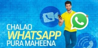 Telenor Monthly WhatsApp Offer