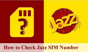 How to check Jazz SIM number free