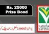 Premium Rs. 25000 Prize Bond Karachi List 11 March 2024