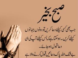 Good Morning Dua in Urdu 2024 for Whatsapp