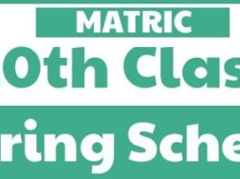 Class 10th Pairing Scheme 2024 Punjab Boards Science Group