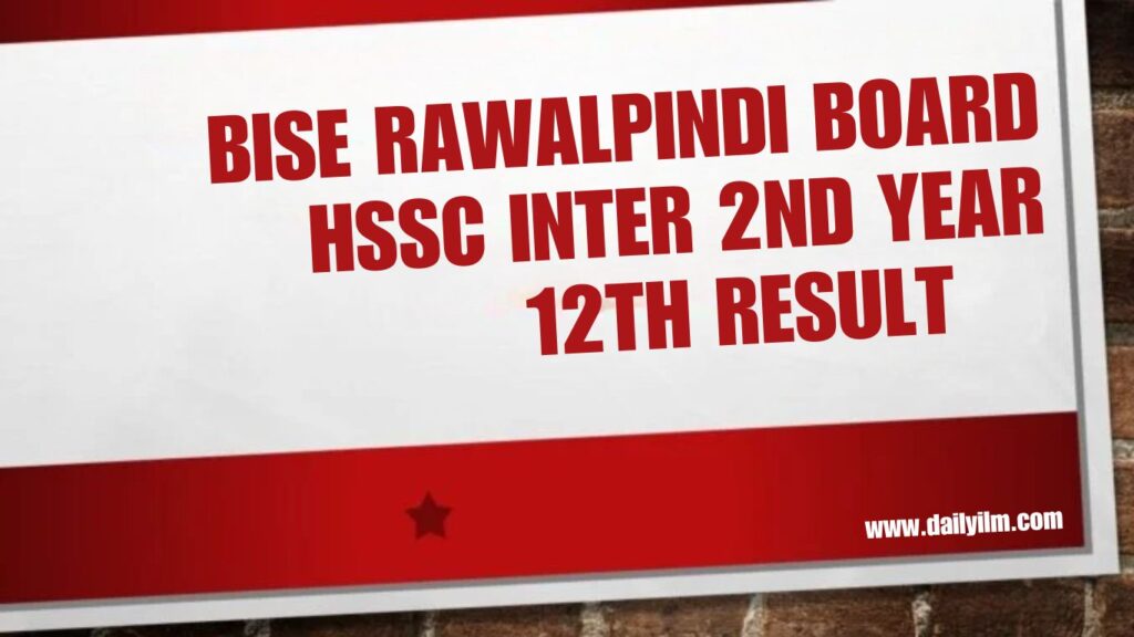 BISE Rawalpindi Board HSSC Inter 2nd Year 12th Result