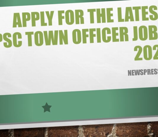 Apply for the Latest SPSC Town Officer Jobs 2021