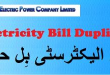 Gepco Bill Online Check Gujranwala Download Print Duplicate Bill