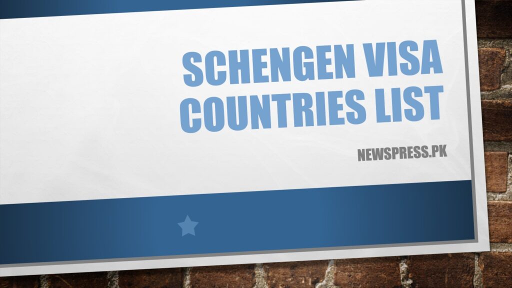 Schengen Visa Countries List