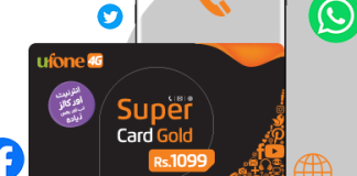 Ufone Super Card Check Code Monthly Package Price