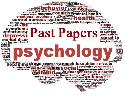 MA M.Sc Psychology Past Papers 2024 Download PDF