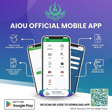 AIOU Mobile App Download Allama Iqbal Open University