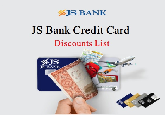 JS Bank Credit Card Discounts List 2024