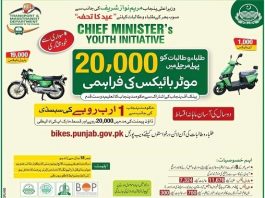 Maryam Nawaz Bike Scheme 2024 Online Registration