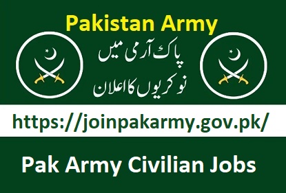 Pak Army Civilian Jobs 2024 Online Apply