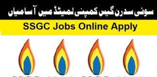 SSGC Jobs 2024 Online Apply Last Date