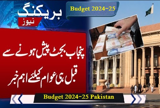 budget 2024-25 Pakistan Salary Increase