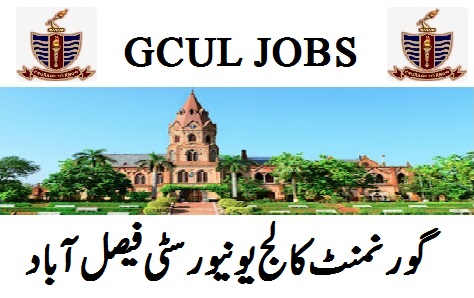 GCU Lahore Jobs 2024 Online Apply