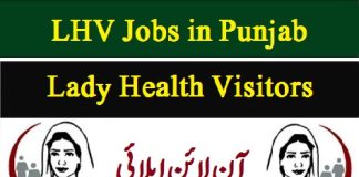 LHV Jobs 2024 Online Apply Lady Health Visitor