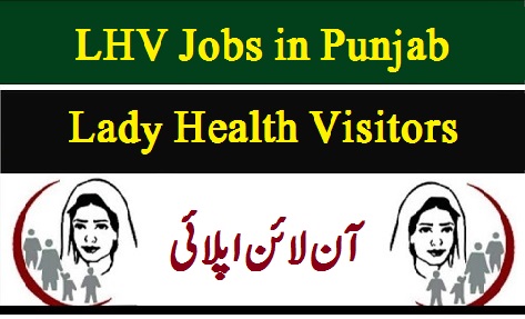 LHV Jobs 2024 Online Apply Lady Health Visitor