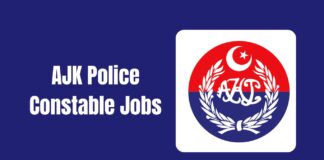 AJK Police Constable Jobs 2025