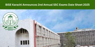 BISE Karachi Announces 2nd Annual SSC Exams Date Sheet 2025