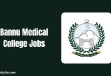 Bannu Medical College Jobs