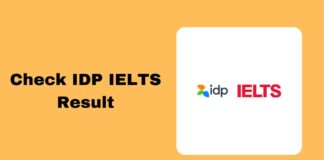 Check IDP IELTS Result