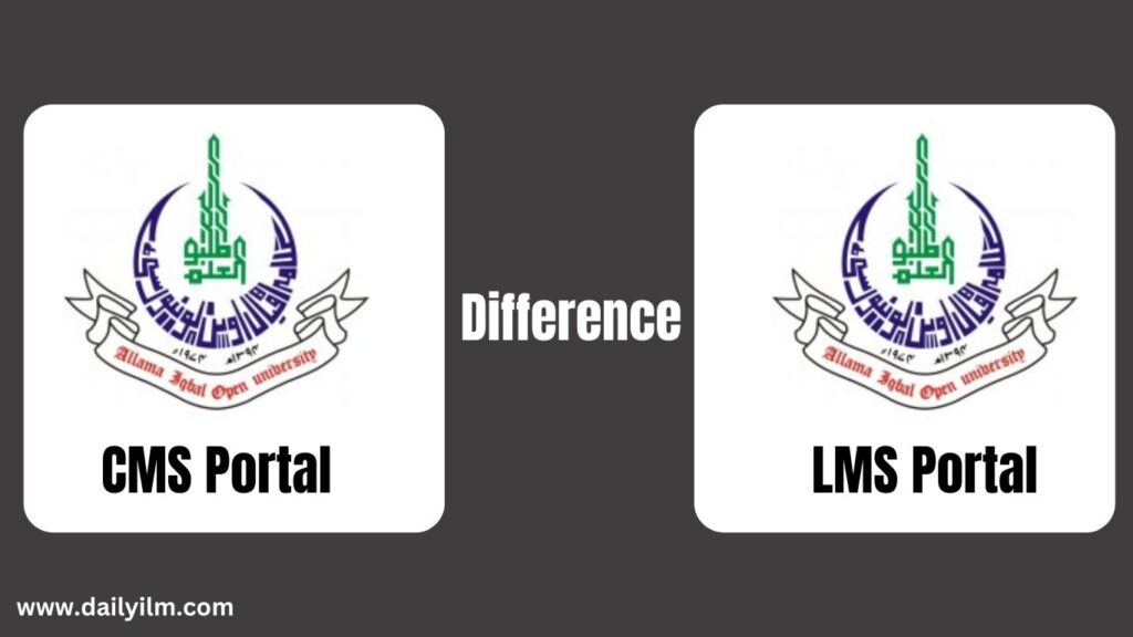 Difference Between CMS Portal and LMS Portal