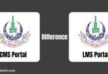 Difference Between CMS Portal and LMS Portal