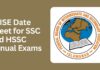 FBISE Date Sheet 2025 for SSC and HSSC Annual Exams