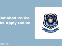 Islamabad Police Jobs 2025 Apply Online