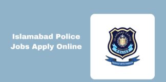 Islamabad Police Jobs 2025 Apply Online