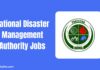 National Disaster Management Authority jobs