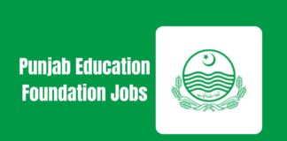 PEF Punjab Education Foundation Jobs