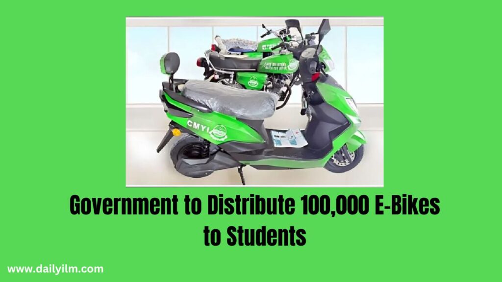 Punjab Government to Distribute 100,000 E-Bikes to Students