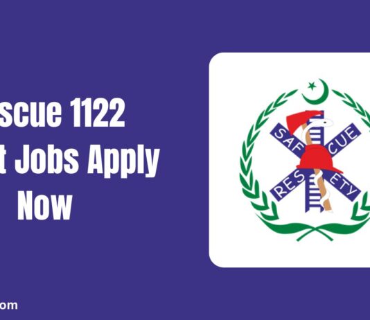 Rescue 1122 latest Jobs