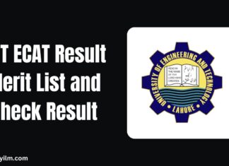 UET ECAT Result Merit List and Check Result