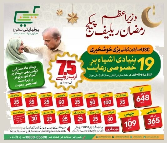 Ramzan Rashan Program Registration 2025