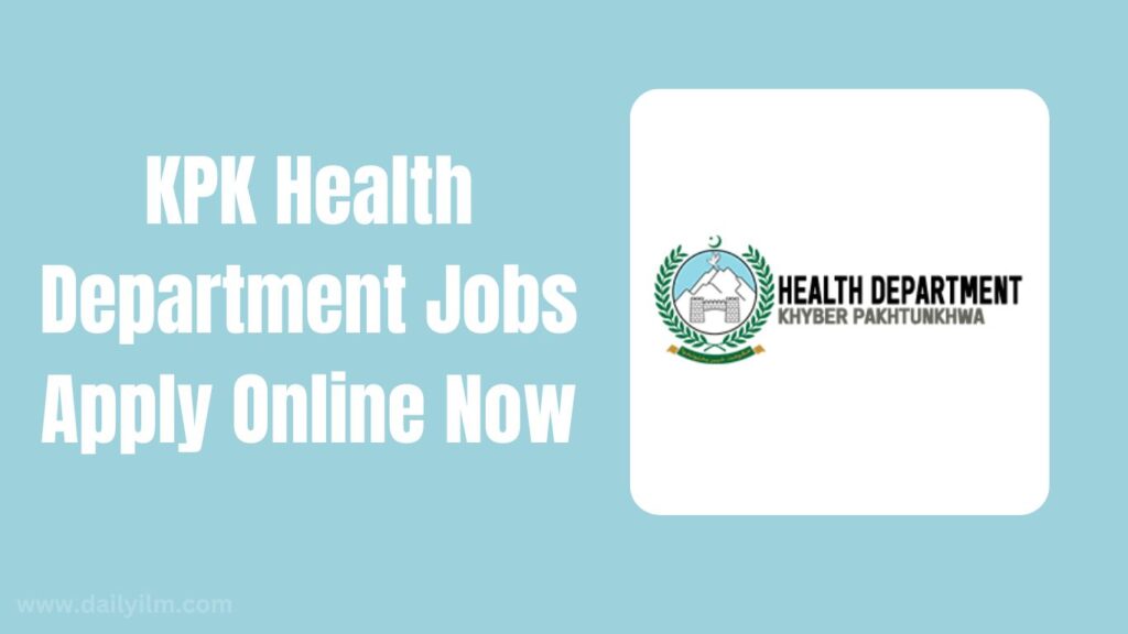 KPK Health Department Jobs