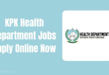 KPK Health Department Jobs