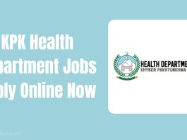 KPK Health Department Jobs