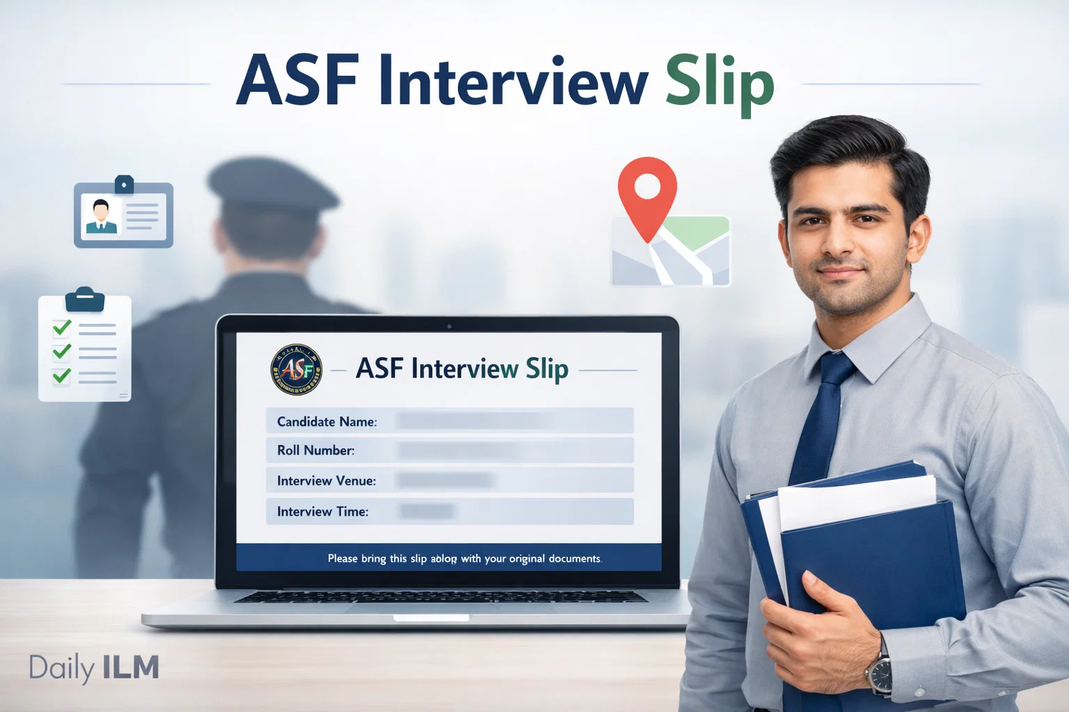 ASF Interview Slip Download and Verification