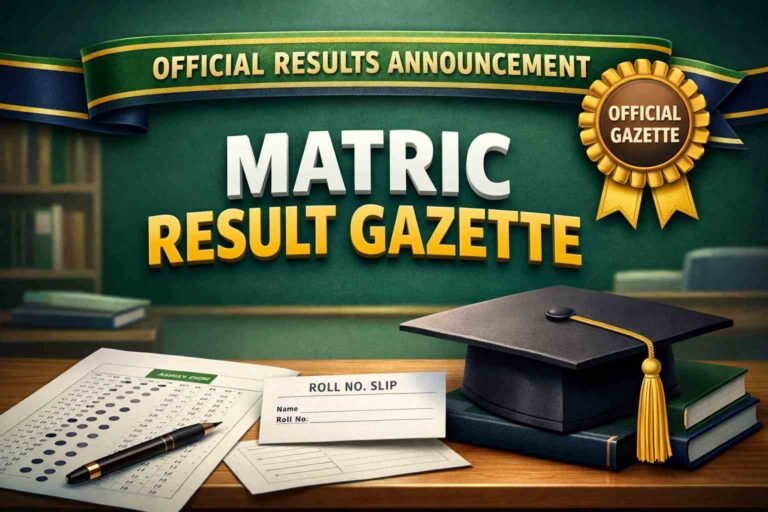 BWP Bahawalpur matric result gazette list