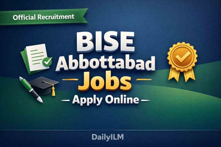 BISE Abbottabad jobs apply online update