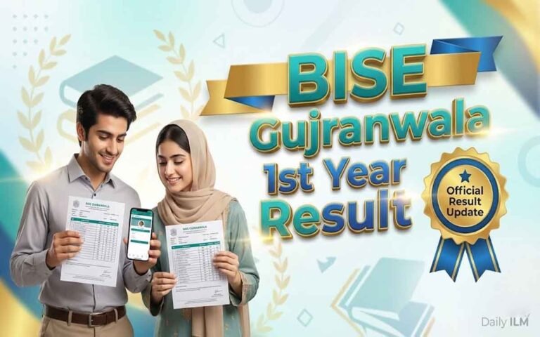 BISE Gujranwala 1st year result overview