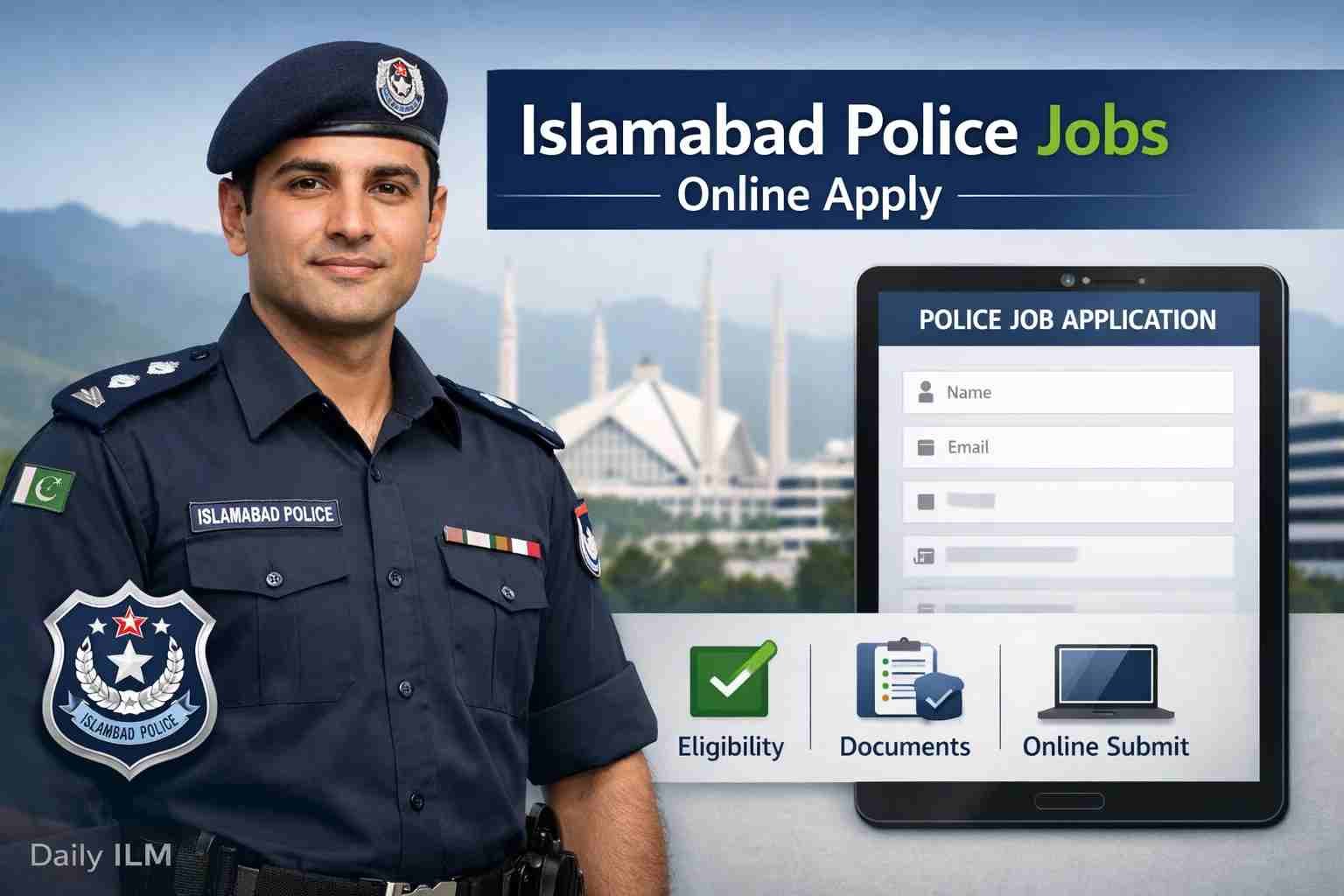 Islamabad Police Jobs Online Apply Guide