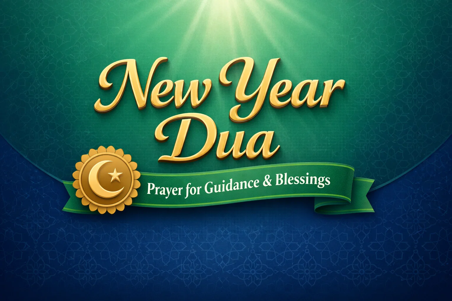 Islamic New Year dua for blessings